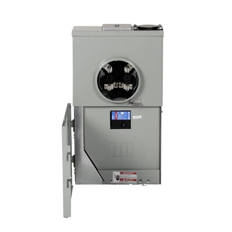 electric meter box lowes|electric meter box with disconnect.